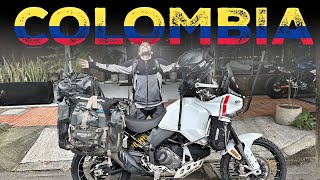 LLEGO a COLOMBIA después de 14 AÑOS DE VIAJE S22E01 VUELTA AL MUNDO en MOTO con SINEWAN [upl. by Anahgem821]