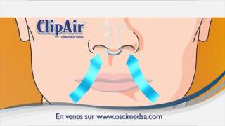 ClipAir dilatateur nasal pour mieux respirer et moins ronfler [upl. by Crean]