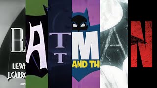 All intros to every Batman cartoons films and TV series 19432021 [upl. by Akcinehs423]