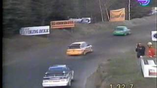 Rallycross EM i DIV I Lyngås 1991 [upl. by Johanna]