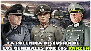 La POLÉMICA DISCUSIÓN DE LOS GENERALES ALEMANES por los PANZER en NORMANDÍA  Rommel vs Rundstedt [upl. by Trevar]