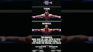 Mike Tyson VS Donovan Ruddock II boxing miketyson highlights edit replay trending shorts [upl. by Stefanie]