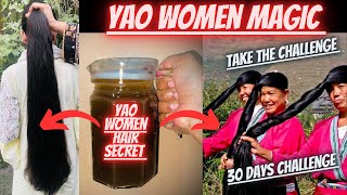 YAO WOMEN LONG HAIR SECRET  YAO WOMEN RICE WATER RECIPE FROM THE TRIBE Zonnilifestyle [upl. by Novyak]