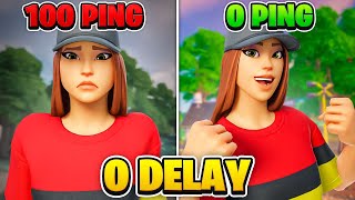 How to get 0 DELAY in Fortnite🤫 Fortnite Reload  Chapter 5 [upl. by Leopoldeen376]