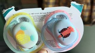 Philips Avent Soother ultra air 06 month review bangla pacifier philips soother [upl. by Aduhey]