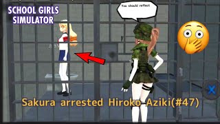 Finally we can arrest girls ⛓️ Por fin podemos arrestar a las chicas School Girls Simulator [upl. by Berkie]