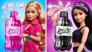 🖤Pink VS Black Food Challenge🎀 Barbie vs Wednesday Cooking Hacks amp Viral Gadgets by YayTime STAR [upl. by Hembree]