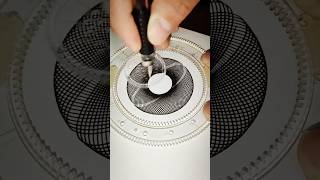 How many rotations of black pen in a circle ⭕  art spirograph satisfying ytshorts shorts [upl. by Carney582]