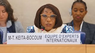 Une paix durable en RDC passe par le soutien coordonné des Etats de la région  HRC57 [upl. by Llenrap95]