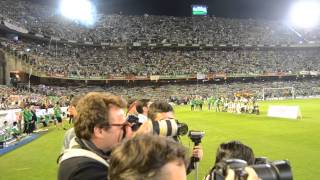 Himno del Betis cantado por 45000 almas béticas [upl. by Eirallam]