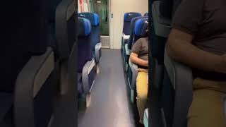 Inside of Trenitalia intercity first class  Naples to Rome  E464 Intercity railway tripreport [upl. by Eillehs382]