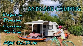 ANDRIAKE CAMPING KARAVAN VE ÇADIR KAMP ALANI amp ANTALYAİSMAİL TUNÇBİLEK SÜRPRİZİKEKOVA KANO TURU [upl. by Ahsenet]