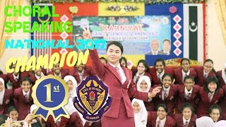 Choral Speaking Nationals 2017 CHAMPION SMK P Sri Aman [upl. by Joyce779]