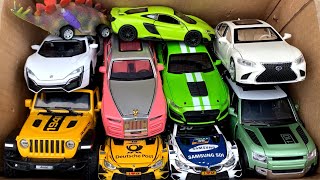 Box Full of Cars RollsRoyce Car BMW Car Lexus LS500 Jeep Car W Motors Car Mclaren 570s [upl. by Calabresi]