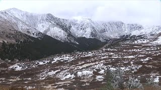 Colorado ski resorts prepare for season as snow falls in the high country [upl. by Haliehs285]