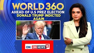 Donald Trump News  Trump’s New Indictment Rocks His Newly Resphaed Race Against Kamala  News18 [upl. by Eiliak]