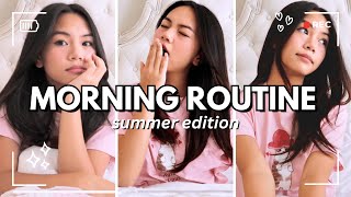 MORNING ROUTINE summer edition ☀️ [upl. by Bohon700]