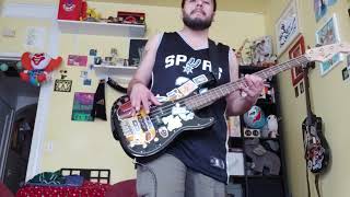 A Certain Romance  Arctic Monkeys Bass Cover [upl. by Ayikat]