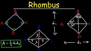 Rhombus Basic Introduction  Geometry [upl. by Aipotu]