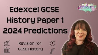 Edexcel GCSE History Paper 1  2024 predictions [upl. by Innob]