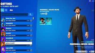 🔴 FORTNITE ITEM SHOP LIVE GIFTING NEW EMINEM SKIN Fortnite OG [upl. by Chaudoin]