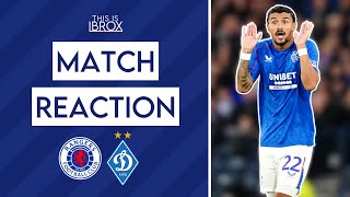 Rangers 02 Dynamo Kyiv  Match Reaction [upl. by Ahsilaf]