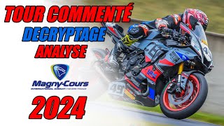 MAGNYCOURS 2024 DECRYPTAGE 14559 YAMAHA R1 [upl. by Tterrej]