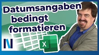 Excel 2019 Mit der bedingten Formatierung kannst Du Datumsangaben problemlos hervorheben [upl. by Leiuqeze]