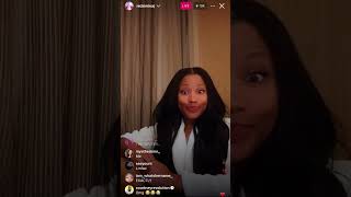 Nicki Minaj Asks Ray J “Why are you here” During IG Live [upl. by Walt313]