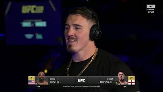 Tom Aspinall sees openings’ in Jon Jones’ game after watching UFC 309  ESPN MMA [upl. by Osnofedli]