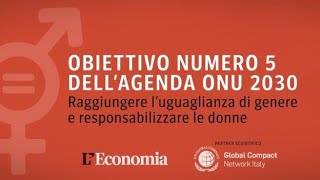 Così si raggiunge la parità di genere l’obiettivo 5 dell’Agenda 2030 dell’Onu [upl. by Annaeed]