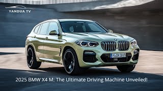 2025 BMW X4 M The Ultimate Driving Machine Unveiled [upl. by Llednor]