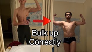 How to bulk up to build muscle [upl. by Sedrul]