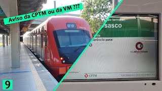 TUE H576 de volta  Avisos Sonoros muito doidos😵‍💫🥴avisos da CPTM e VM juntos [upl. by Gnud]