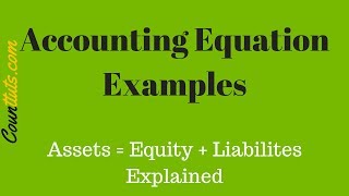 Accounting Equation  Explained with Examples  Accounting Basics [upl. by Ahseiuqal]