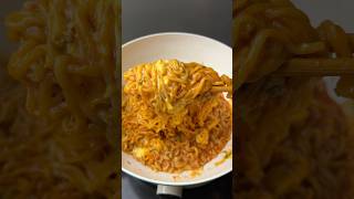 Ottogi spicy cheese ramen with cheese shorts food trending [upl. by Gavrielle]