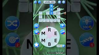 Wordscapes In Bloom  Rouge Level 201  Part 4 [upl. by Eednam327]