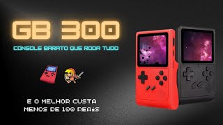 Videogame baratinho com cartão sd por só 80 reais  GB300 [upl. by Amihsat]