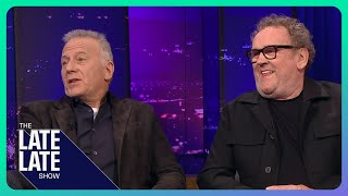 Colm Meaney amp Paul Reiser Making their new Irish comedy  The Late Late Show [upl. by Annaitat]