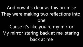 Lyrics Justin Timberlake  Mirrors Lyrics On Screen [upl. by Dionis741]