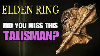 ELDEN RING  Did You Miss This Talisman [upl. by Bowles]