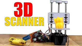 Arduino 3D scanner IR distance sensor [upl. by Goulden]