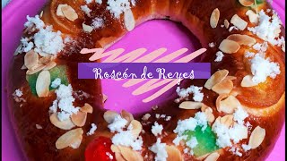 Roscón de Reyes receta rápida y fácil de hacer quotSIN MASA MADREquot🎄👑👑👑🎄 [upl. by Nageet]