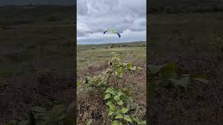 Decolando em ItaberabaBA aventuravoolivrevoolivrebrasilparamotorparagladingparapente [upl. by Acimad]