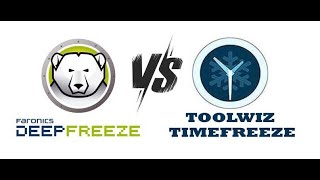 Install and Compare Deep Freeze  Time Freeze [upl. by Shulock]