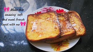 Make French toast with me 🍞🧈🍯  5 ingredients  Lunchables  Breakfast  Snacks  Tiffin ideas ✨️ [upl. by Jadd]