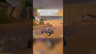 Bro chugged the whole lake💀 fortnite fortnitememes fortniteclips [upl. by Yenar]