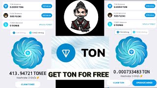 TON Mining Telegram Bot  Earn TON for Free [upl. by Garlaand]