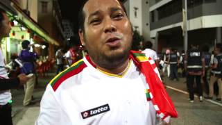 Interview after Myanmar vs Singapore SEA Games Football [upl. by Bandler]