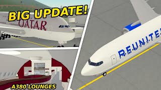 New A380 737 and SECRET Plane in PTFS BIG UPDATE Roblox [upl. by Lusa619]